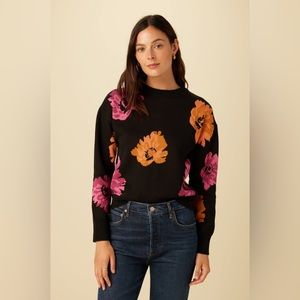 Amour Vert Bloom Organic Cotton Sweater NWT